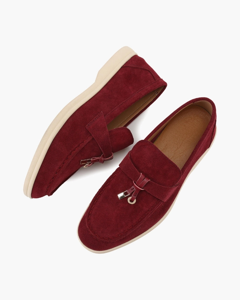 Old Money Suede Lady Loafers VIP