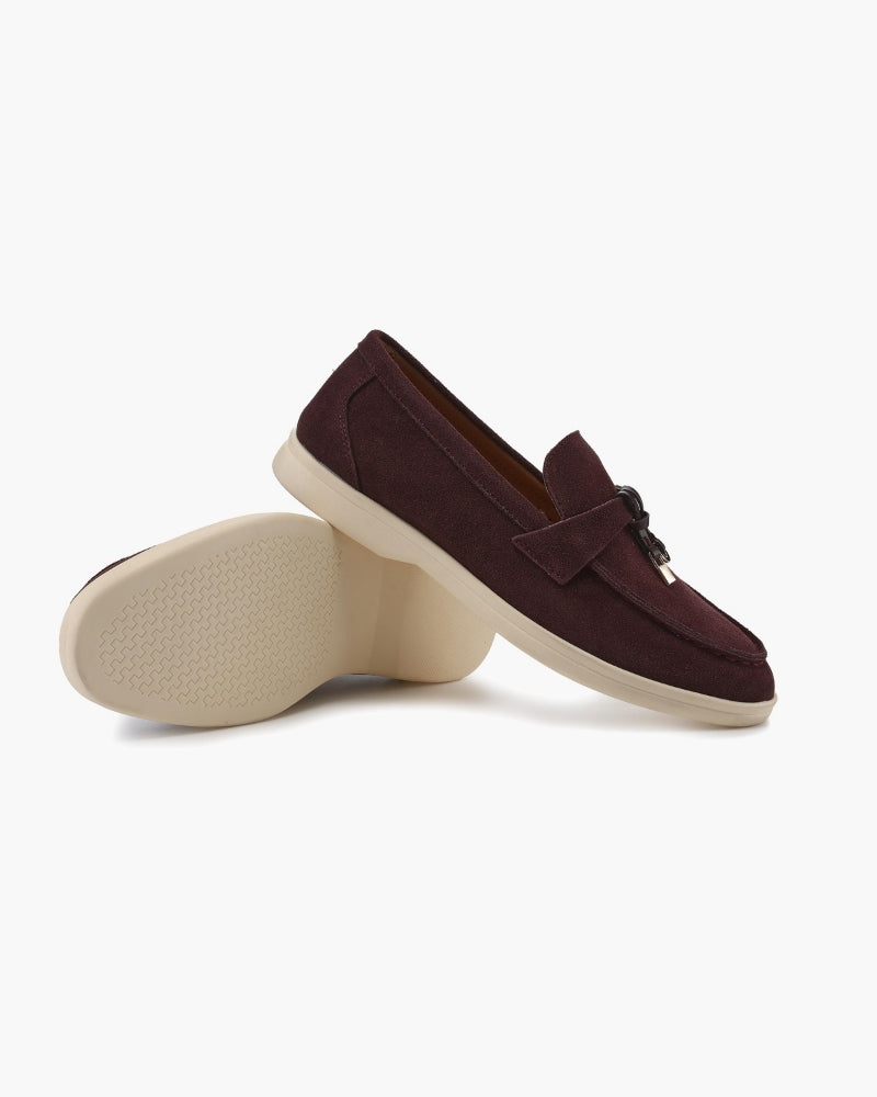 Old Money Suede Lady Loafers VIP