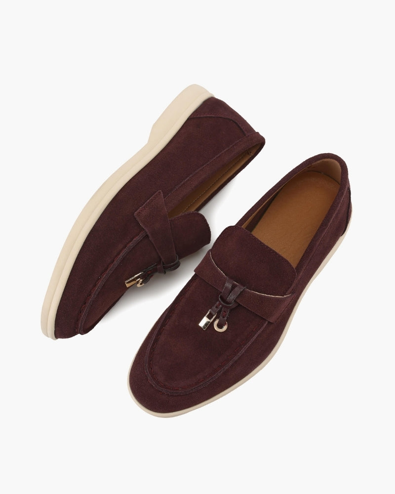 Old Money Suede Lady Loafers VIP