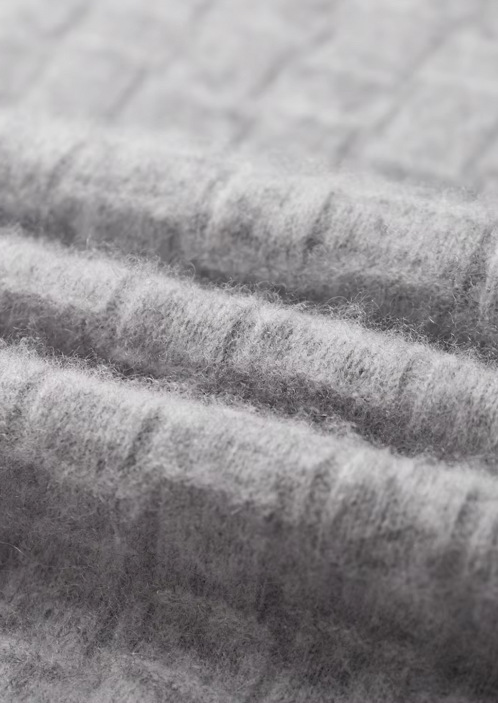 NOBA WOOL TEXTURED MOCKNECK