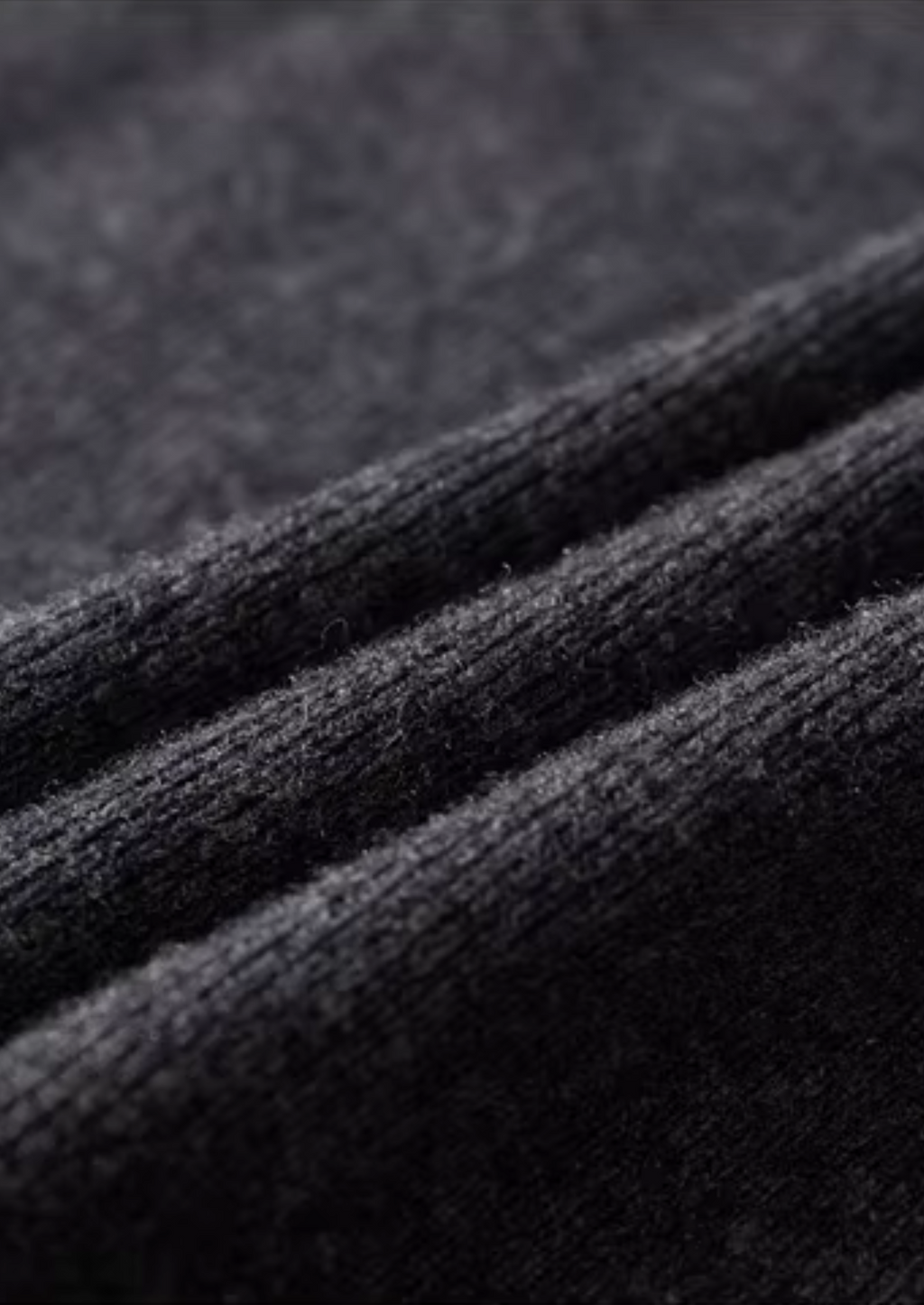 NOBA WOOL RIBBED POLO CARDIGAN