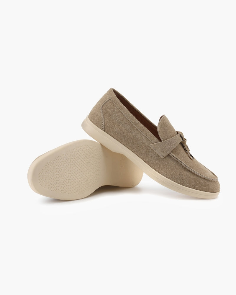 Old Money Suede Lady Loafers VIP