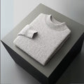 The Oslo Merino Wool Mock Neck Sweater