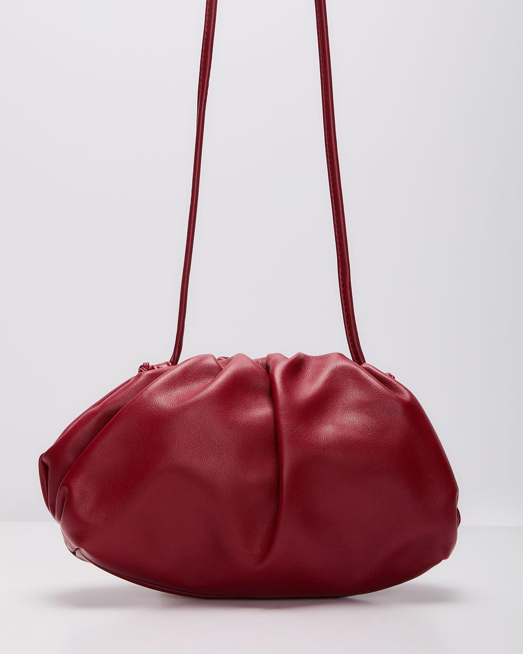 Emiliana Faux Leather Pouch Bag